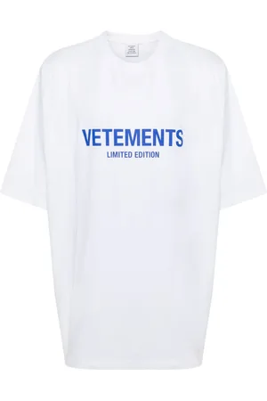 Vetements Playera con logo estampado