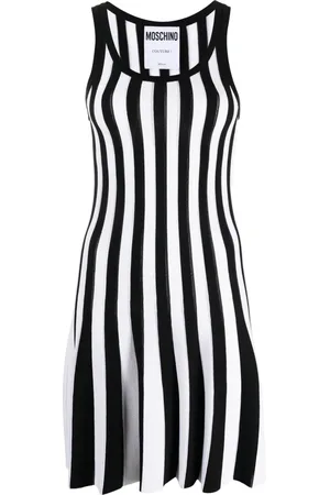 Moschino Vestido corto tejido de canalé