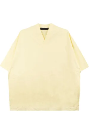 FEAR OF GOD Playera con logo afelpado