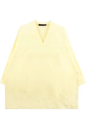 FEAR OF GOD Playera con logo afelpado