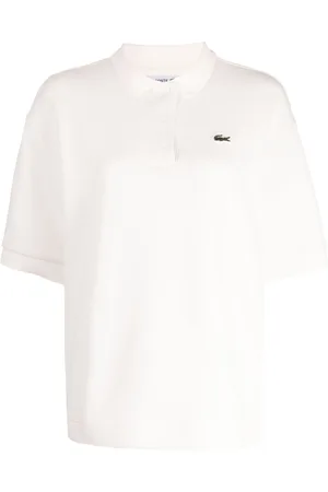 Lacoste Playera tipo polo con aplique del logo