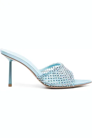 LE SILLA Mules Gilda con detalles de strass y tacón de 100mm