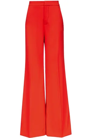 AREA Pantalones con detalles de cristal