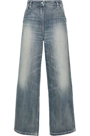 Kenzo Jeans anchos de tiro bajo