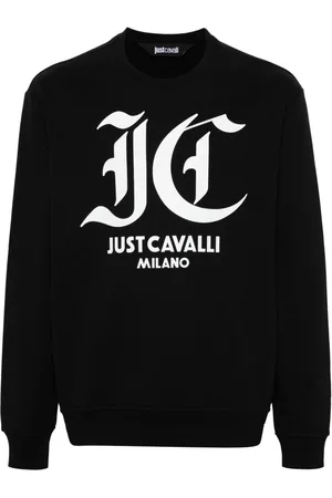 Roberto Cavalli Sudadera con logo estampado