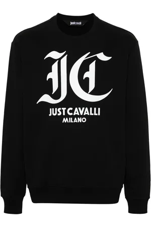 Roberto Cavalli Sudadera con logo estampado