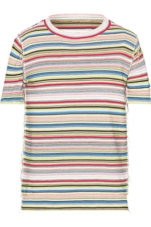 Maison Margiela Playera tejida con motivo de rayas