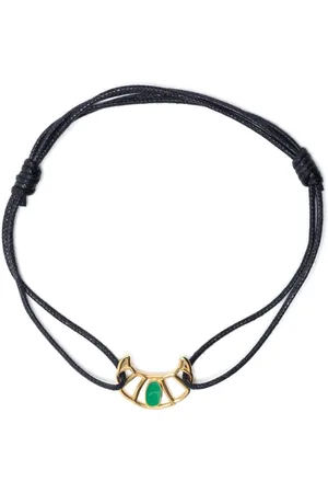 Aliita Pulsera Croissant Pistachio en oro amarillo de 9kt