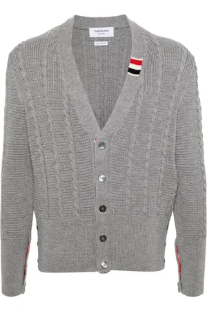 Thom Browne Cárdigan en tejido de ochos