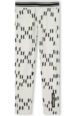 Karl Lagerfeld Pants con monograma estampado