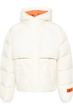 Heron Preston Chamarra capitonada con capucha