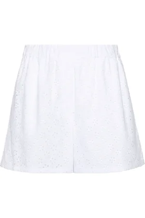 Kenzo Shorts con bordado inglés