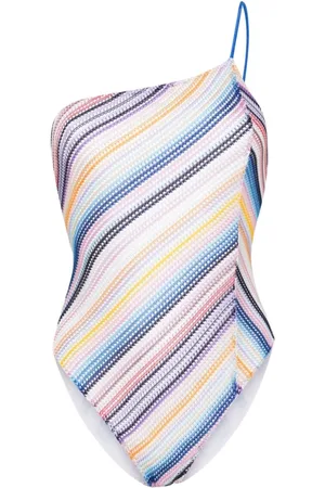 Missoni Traje de baño de tejido flojo con rayas