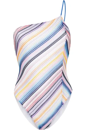 Missoni Traje de baño de tejido flojo con rayas