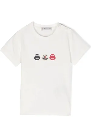 Moncler Playera con parche del logo