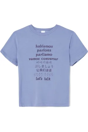 RE/DONE Playera Lets Talk