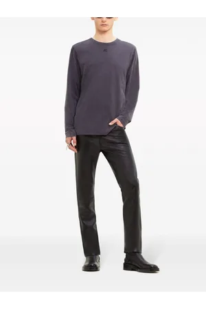 Courrèges Playera con aplique del logo AC