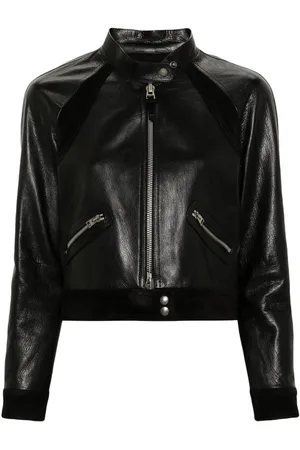 Tom Ford Chamarra biker con cierre