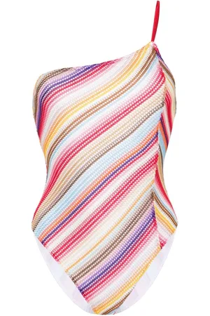 Missoni Traje de baño de tejido flojo con rayas