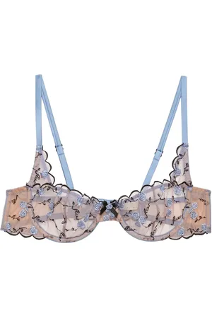 FLEUR DU MAL Brasier balconette Rose and Vine