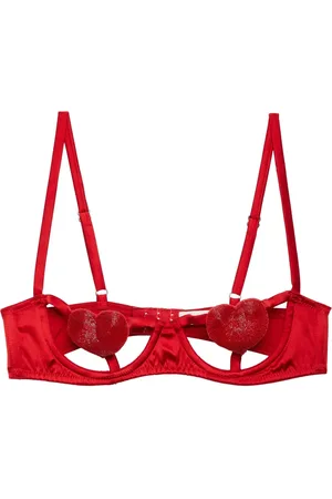 FLEUR DU MAL Brasier balconette Queen of Hearts