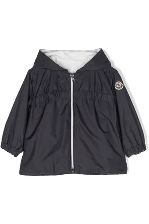 Moncler Chamarra con capucha y parche del logo