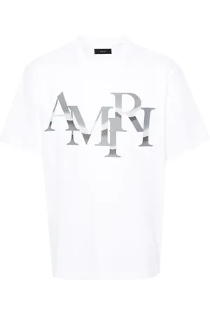 AMIRI Playera Staggered Chrome