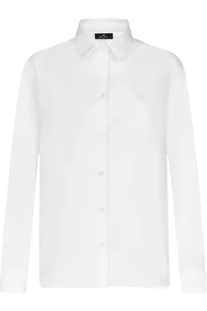 Etro Camisa con bordado Pegaso