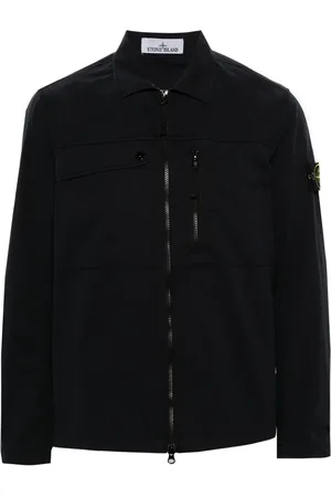 Stone Island Sobrecamisa con distintivo Compass