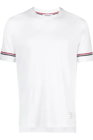 Thom Browne Top tejido con motivo de rayas