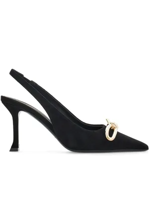 Salvatore Ferragamo Zapatillas con detalle de moño y tacón de 85mm