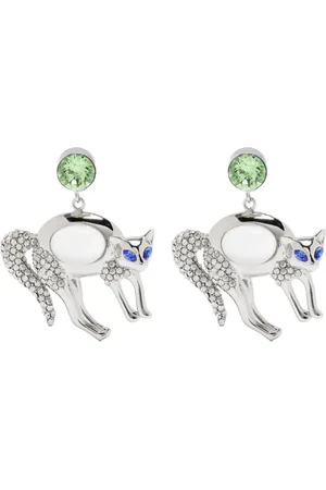 Marni Aretes con forma de gato