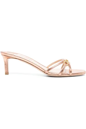 Tom Ford Mules con placa del logo y tacón de 60mm