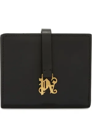 Palm Angels Cartera con placa del monograma