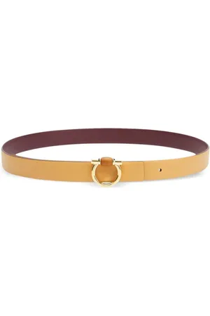 Salvatore Ferragamo Cinturón reversible con hebilla Gancini