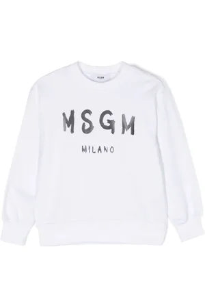 Msgm Sudadera con logo estampado
