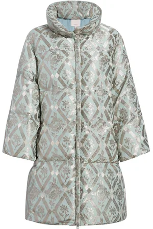 Cinq A Sept Abrigo Diamond Floral Hallie