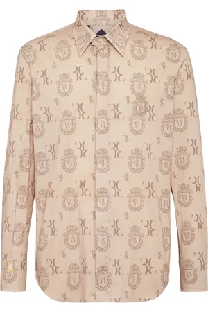 BILLIONAIRE Camisa con logo estampado