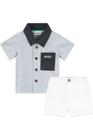 HUGO BOSS Set de shorts con logo bordado
