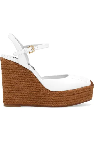 Dolce & Gabbana Sandalias con cuña de 90mm