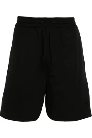 Y-3 Shorts deportivos con logo estampado