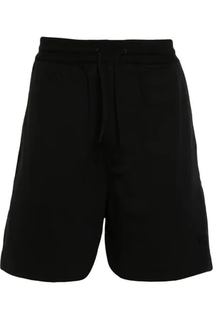Y-3 Shorts deportivos con logo estampado