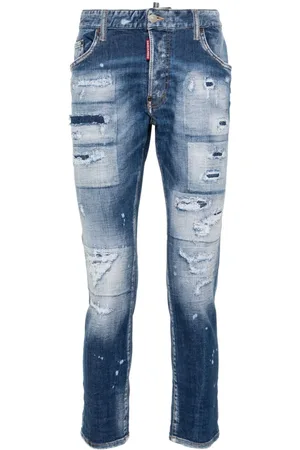 Dsquared2 Jeans tapered con tiro medio
