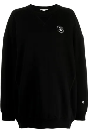 Stella McCartney Sudadera con parche del logo