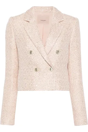 Twin-Set Blazer con doble botonadura