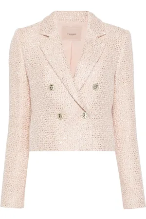Twin-Set Blazer con doble botonadura