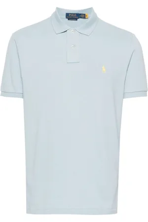Ralph Lauren Playera tipo polo con logo bordado