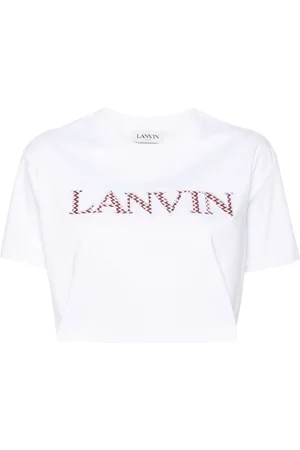 Lanvin Playera con logo bordado