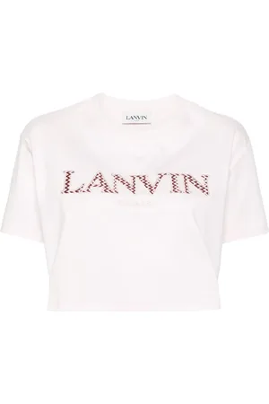 Lanvin Playera con logo bordado
