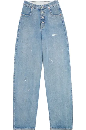 Jeans rectos AREA para mujer - FARFETCH